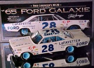   Lorenzen #28 Historical Ford Galaxie 124 Nascar Diecast History UOR