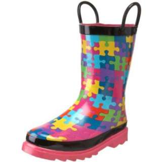 Western Chief Puzzle Pieces Rain Boot (Toddler/Little Kid)   designer 
