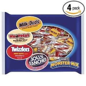 Hersheys Halloween Snack Size Monster Mix (Whoppers, Milk Duds 