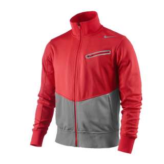 Tennis Warm up Men Nike Fearless Rafa Jacket red, grey Rafael Nadal 