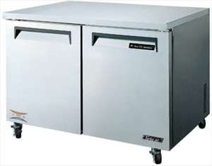 NEW TURBO AIR SUPER DELUXE STAINLESS UNDERCOUNTER REFRIGERATER MODEL 