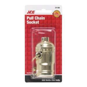  10 each Ace Pull Chain Socket (ACEBP980AB) Patio, Lawn & Garden