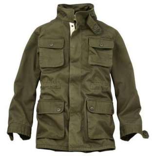 Timberland Earthkeepers Surplus Field Jacket Mens Size Small Green 