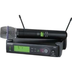    Shure SLX24/BETA87A Wireless Microphone System 