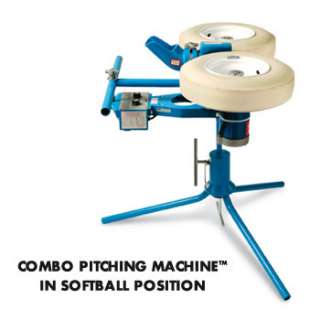 Jugs COMBO Softball Baseball Pitching Machine W/ FREE PRACTICE PLAN 