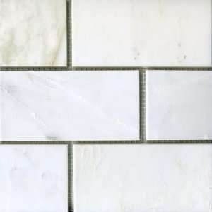  Maestro Mosaics Marble 3 x 6 Honed Calcata Ceramic Tile 