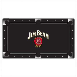 Jim Beam 8 Pool Table Felt With Rails in Black JBM 1001  