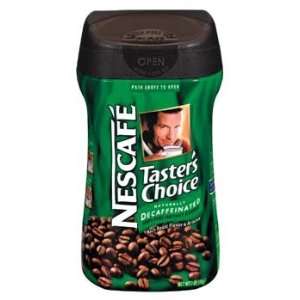 Nescafe Tasters Choice Instant Decaffeinated Coffee 7 oz (Pack of 6)