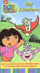 Dora the Explorer   Map Adventures VHS, 2003  