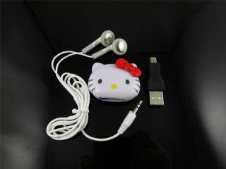 New Cute 2GB 2G Hello kitty Big Face  Music player Red  