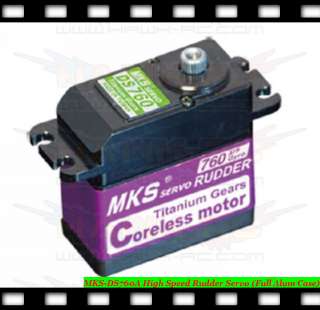 MKS DS760 High Speed Rudder Servo (Full Alum Case)  