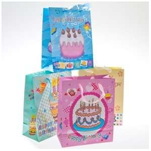  Happy Birthday Glitter Gift Bags Toys & Games