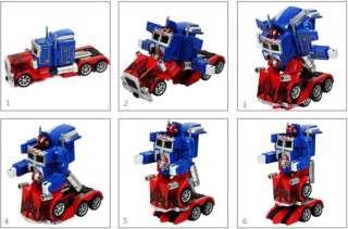 RC Radio Remote Control Truck Optimus Prime Transfomers Robot Toy For 