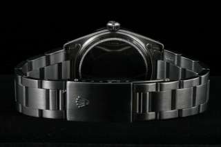 Mens Rolex White String Diamond Datejust Oyster Watch  