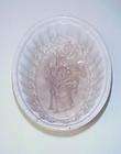 AMERICAN BRILLIANT CUT GLASS CHEESE DISH DOME TOP STAR items in 