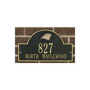  PANTHERS Personalized Arched Address Plaque