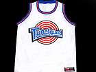 DAFFY DUCK TUNE SQUAD SPACE JAM MOVIE JERSEY WHITE TOON NEW ANY 