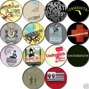   Pinback Buttons 1.25 Pin / Badge American Christian Metalcore Band