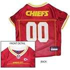 NEW KANSAS CITY CHIEFS PET DOG NFL FOOTBALL JERSEY ALL SIZES items in 