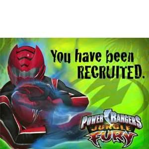  Power Rangers Invitations 8ct Toys & Games
