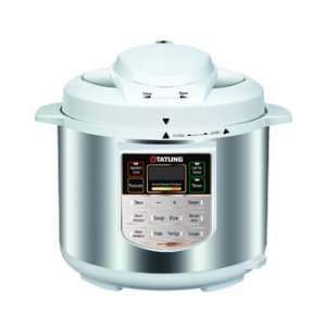   5L Pressure Cooker with Inner Pot   Stainless Steel