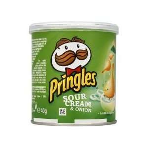 Pringles Sour Cream And Onion 40G x 4 Grocery & Gourmet Food