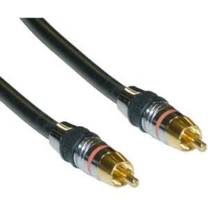  Grade 24K Gold Digital Coaxial RCA 75 ohm Cable, 75 ft Electronics