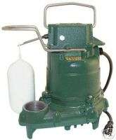 Zoeller MIGHTY MATE SUBMERSIBLE Sump PUMP 3/10 HP  