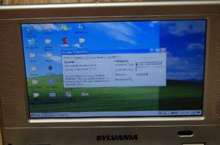 Sylvania Synet7WID Z Netbook Windows CE 6.00 Build 3122  