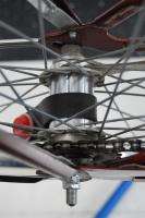   cruiser balloon tire bicycle Murray w/ Schwinn Phantom tank rear rack
