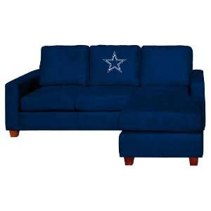    Home Team NFL Dallas Cowboys Front Row Sofa: Sports & Outdoors