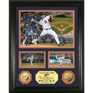   Detroit Tigers Gold Coin Showcase Photo Mint Sports Collectibles