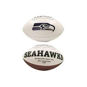   Seahawks Embroidered Signature Series Football