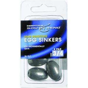   Bend Eco Weights Non Lead Egg Sinker (Black) 1/4 oz