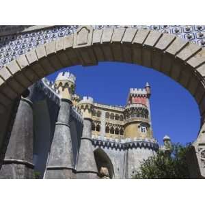 : Pena National Palace, UNESCO World Heritage Site, Sintra, Portugal 