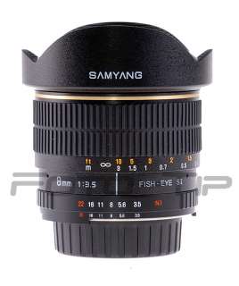 Samyang 8mm FISH EYE f/3.5 Aspherical IF MC for SONY  
