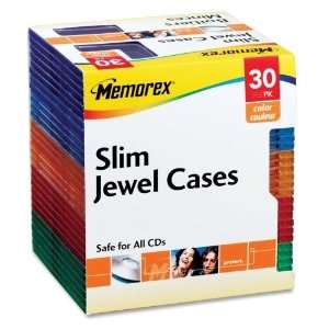  Memorex Slim CD Jewel Case Electronics