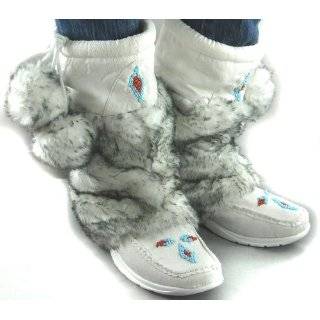   Soft Furry Pom pom Snow Winter Flat Boot Ntrl Explore similar items