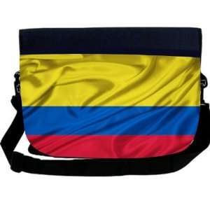  Colombia Flag NEOPRENE Laptop Sleeve Bag Messenger Bag 