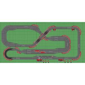  1/32 SCX Digital Slot Car Race Track Sets   GT Mega Layout 
