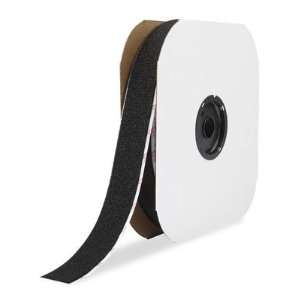  1 1/2 x 75 Black Velcro Tape Strips   Loop Office 