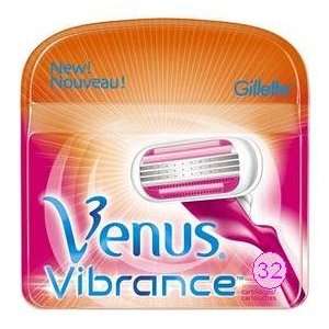  Gillette For Women Venus Vibrance Refill Razor Blades 