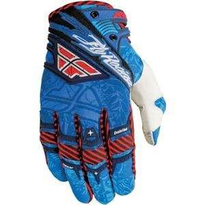  Fly Racing Evolution Gloves   2010   8/Ice Blue 