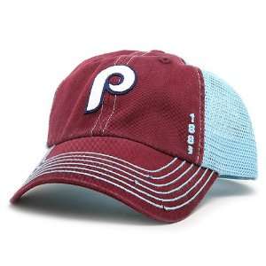   Phillies Vintage Mesh Snapback Adjustable Hat