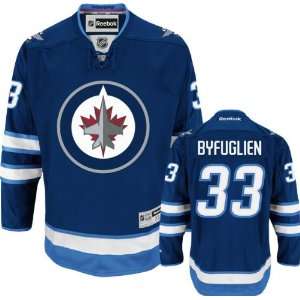  Dustin Byfuglien Winnipeg Jets #33 Reebok Premier NHL 
